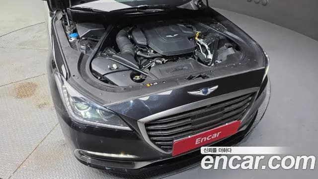 2019 Genesis G80 3.8 GDI AWD Sold VIN KMHGN41EDKU309122 – front exterior 2019 Genesis G80 3.8 GDI AWD Sold VIN KMHGN41EDKU309122 – front exterior