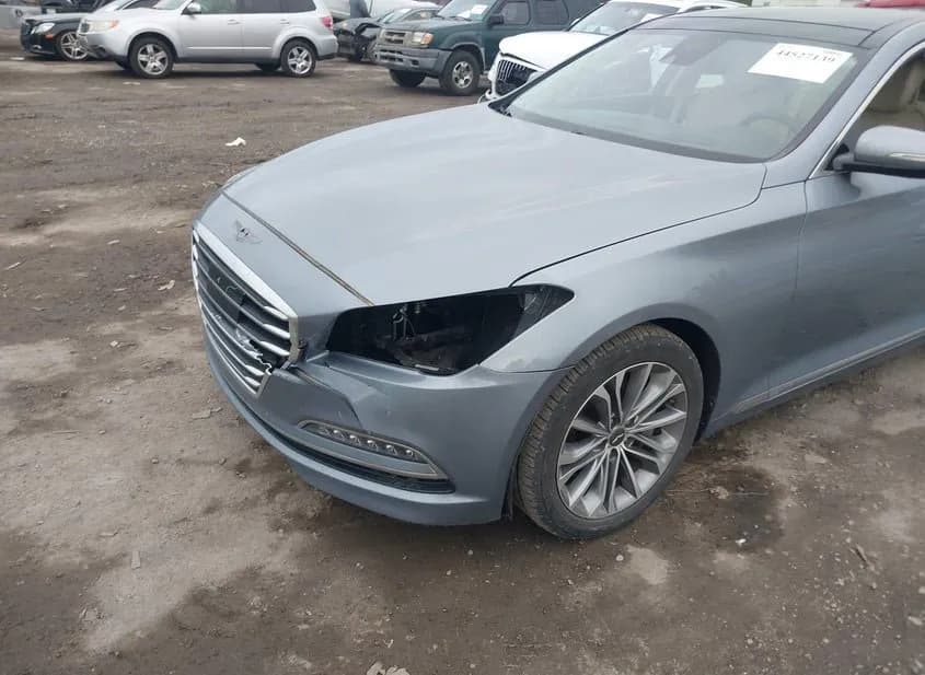 2017 GENESIS G80 Used VIN KMHGN4JE9HU188079 – undercarriage 2017 GENESIS G80 Used VIN KMHGN4JE9HU188079 – undercarriage