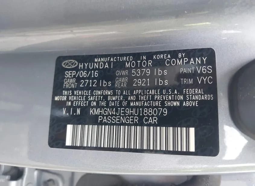 2017 GENESIS G80 Used VIN KMHGN4JE9HU188079 – photo 16 2017 GENESIS G80 Used VIN KMHGN4JE9HU188079 – photo 16