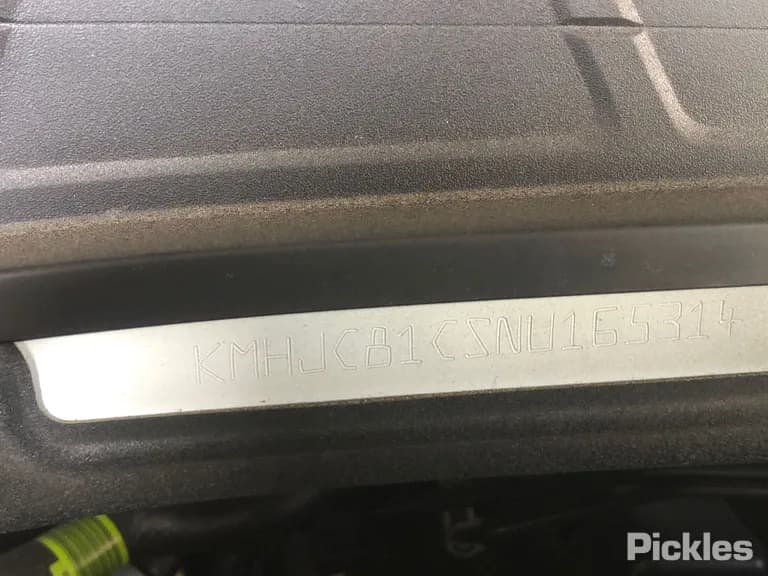 2022 Hyundai Tucson Used VIN KMHJC81CSNU165314 – trunk area 2022 Hyundai Tucson Used VIN KMHJC81CSNU165314 – trunk area