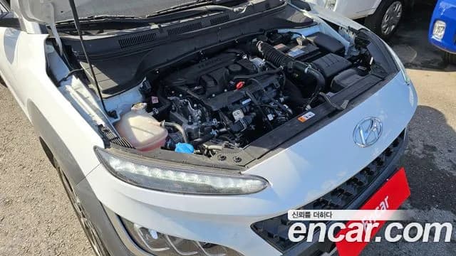 2021 Hyundai The New Kona Gasoline 1.6 Turbo 2WD Sold VIN KMHK3813GMU679081 – engine bay 2021 Hyundai The New Kona Gasoline 1.6 Turbo 2WD Sold VIN KMHK3813GMU679081 – engine bay