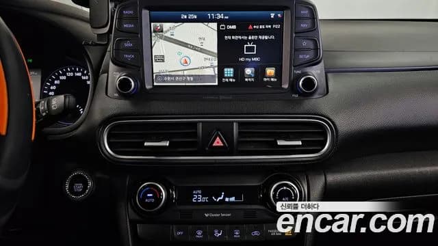 2018 Hyundai Kona 1.6 Turbo 2WD Sold VIN KMHK7815GJU044493 – dashboard 2018 Hyundai Kona 1.6 Turbo 2WD Sold VIN KMHK7815GJU044493 – dashboard