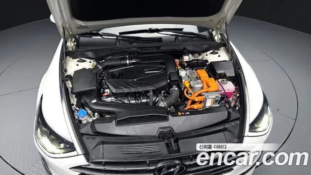 2021 Hyundai Sonata Hybrid (DN8) Inspiration Sold VIN KMHL341JBMA032024 – engine bay 2021 Hyundai Sonata Hybrid (DN8) Inspiration Sold VIN KMHL341JBMA032024 – engine bay
