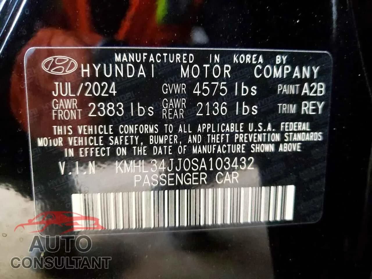 2025 HYUNDAI SONATA Damaged VIN KMHL34JJ0SA103432 – photo 13 2025 HYUNDAI SONATA Damaged VIN KMHL34JJ0SA103432 – photo 13