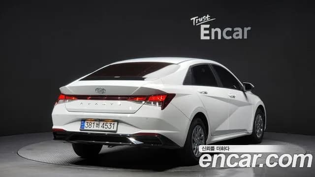 2022 Hyundai Avante (CN7) 1.6 LPi (Rental Car) Sold VIN KMHLL41ABNU289673 – rear exterior 2022 Hyundai Avante (CN7) 1.6 LPi (Rental Car) Sold VIN KMHLL41ABNU289673 – rear exterior