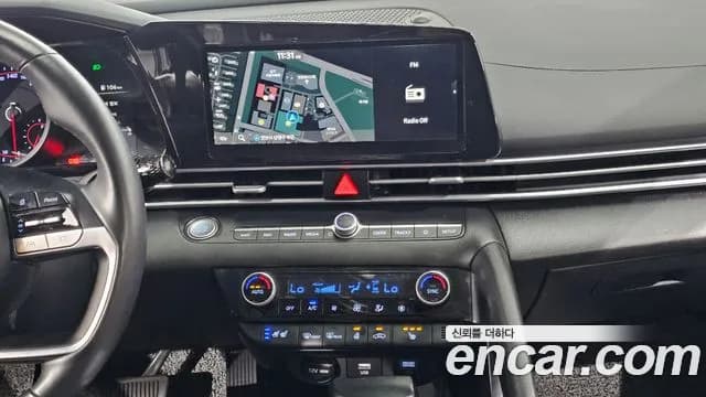 2021 Hyundai Avante (CN7) 1.6 Sold VIN KMHLM41EEMU183541 – dashboard 2021 Hyundai Avante (CN7) 1.6 Sold VIN KMHLM41EEMU183541 – dashboard