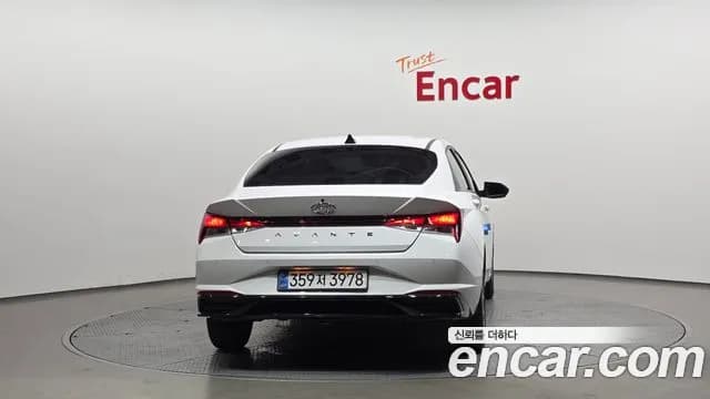 2022 Hyundai Avante (CN7) 1.6 Sold VIN KMHLM41EENU307419 – rear exterior 2022 Hyundai Avante (CN7) 1.6 Sold VIN KMHLM41EENU307419 – rear exterior
