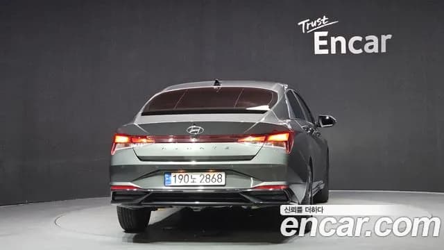 2023 Hyundai Avante (CN7) 1.6 Sold VIN KMHLM41EEPU500376 – rear exterior 2023 Hyundai Avante (CN7) 1.6 Sold VIN KMHLM41EEPU500376 – rear exterior