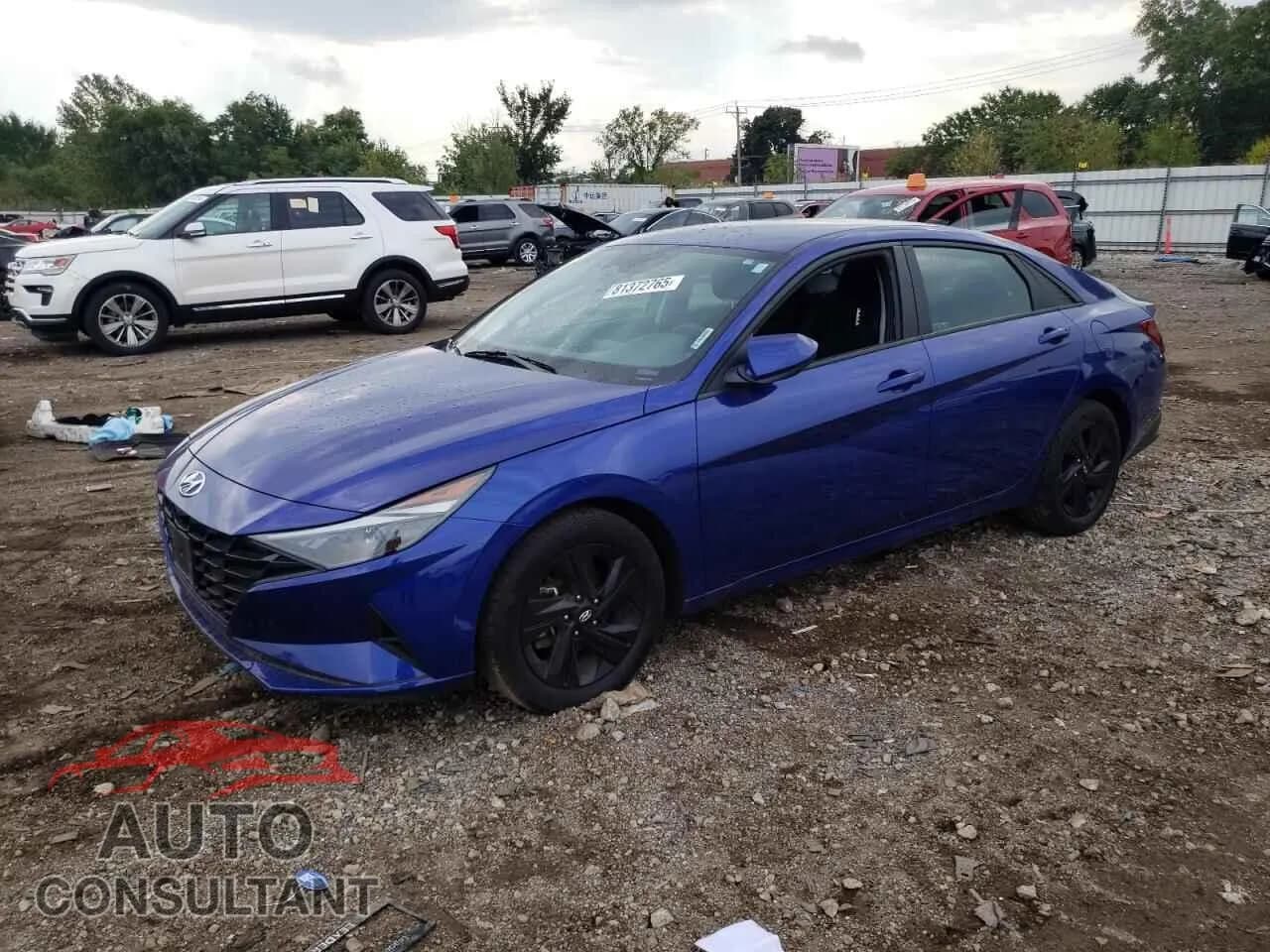 2023 HYUNDAI ELANTRA Damaged VIN KMHLM4AG9PU480476 – front exterior 2023 HYUNDAI ELANTRA Damaged VIN KMHLM4AG9PU480476 – front exterior