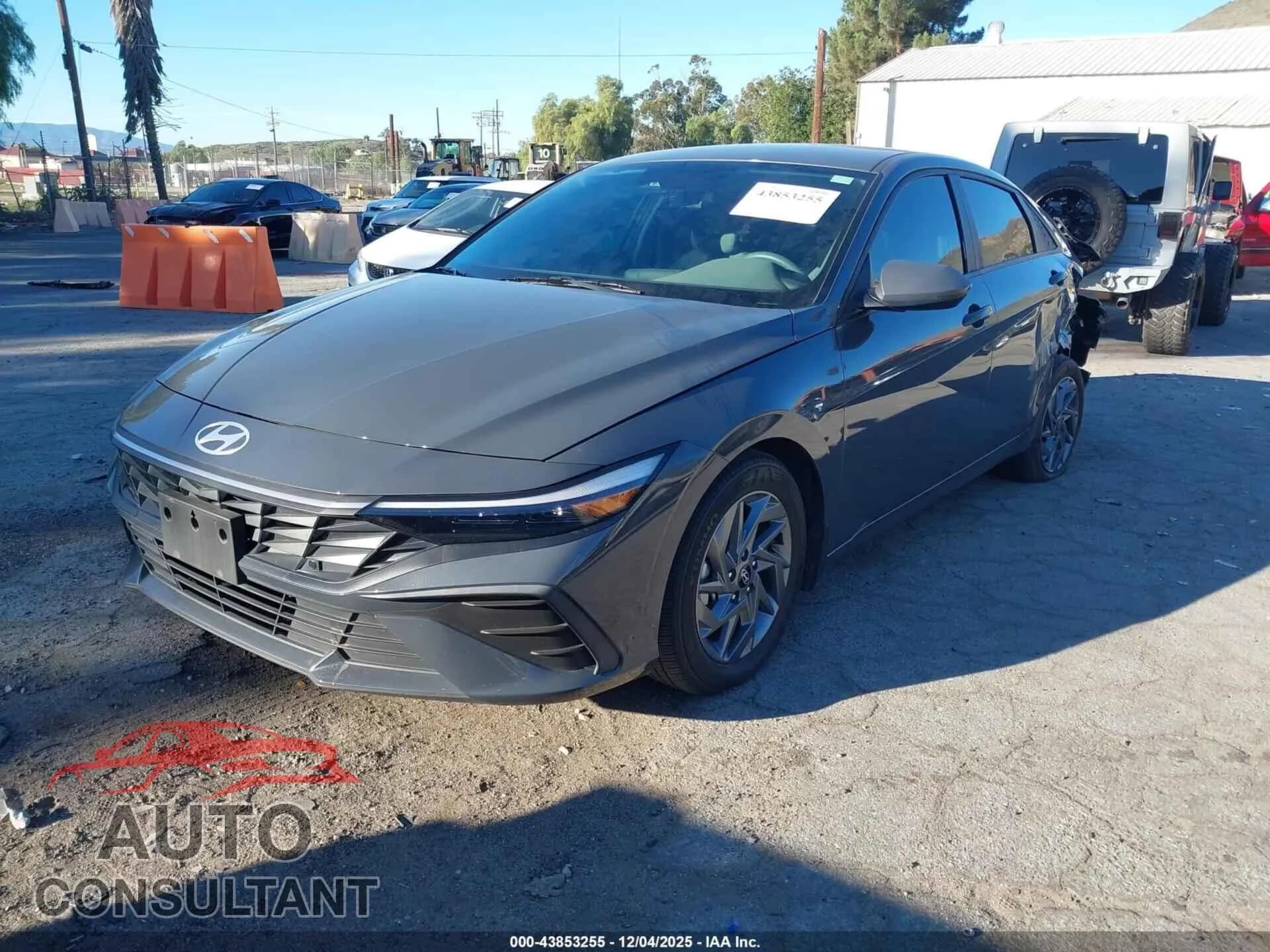 2024 HYUNDAI ELANTRA HYBRID Damaged VIN KMHLM4DJ7RU107964 – rear exterior 2024 HYUNDAI ELANTRA HYBRID Damaged VIN KMHLM4DJ7RU107964 – rear exterior