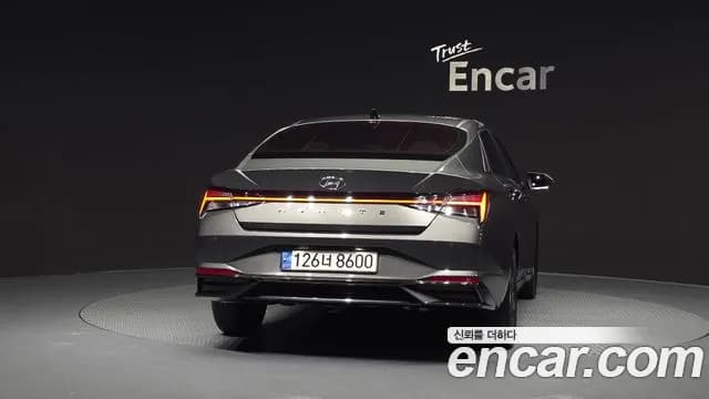 2021 Hyundai Avante (CN7) 1.6 Sold VIN KMHLR41EEMU233255 – rear exterior 2021 Hyundai Avante (CN7) 1.6 Sold VIN KMHLR41EEMU233255 – rear exterior