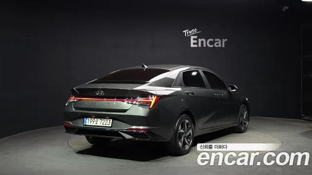 2021 Hyundai Avante (CN7) 1.6 Sold VIN KMHLR41EEMU235980 – rear exterior 2021 Hyundai Avante (CN7) 1.6 Sold VIN KMHLR41EEMU235980 – rear exterior