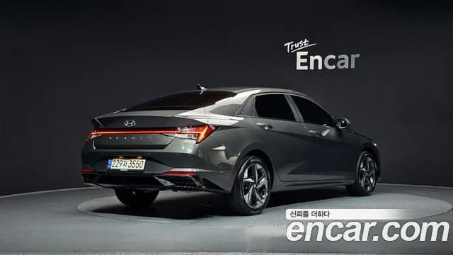 2023 Hyundai Avante (CN7) 1.6 Sold VIN KMHLR41EEPU362489 – rear exterior 2023 Hyundai Avante (CN7) 1.6 Sold VIN KMHLR41EEPU362489 – rear exterior
