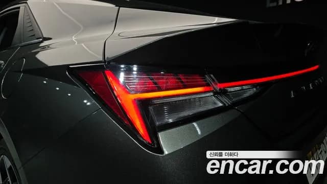 2021 Hyundai Avante Hybrid (CN7) Inspiration Sold VIN KMHLR41JGMU002064 – rear exterior 2021 Hyundai Avante Hybrid (CN7) Inspiration Sold VIN KMHLR41JGMU002064 – rear exterior
