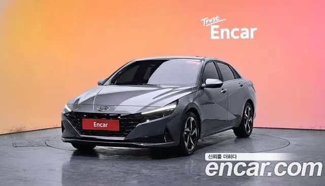 2021 Hyundai Avante Hybrid (CN7) Inspiration Sold VIN KMHLR41JGMU008453 – front exterior 2021 Hyundai Avante Hybrid (CN7) Inspiration Sold VIN KMHLR41JGMU008453 – front exterior