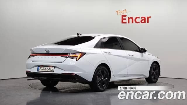 2023 Hyundai Avante Hybrid (CN7) Inspiration Sold VIN KMHLR41JGPU038957 – front exterior 2023 Hyundai Avante Hybrid (CN7) Inspiration Sold VIN KMHLR41JGPU038957 – front exterior