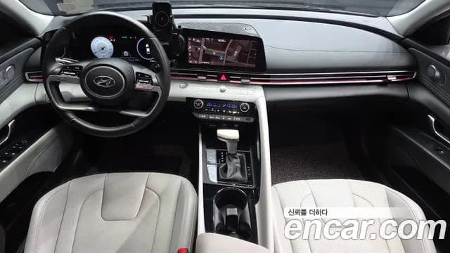 2023 Hyundai Avante Hybrid (CN7) Inspiration Sold VIN KMHLR41JGPU040220 – dashboard 2023 Hyundai Avante Hybrid (CN7) Inspiration Sold VIN KMHLR41JGPU040220 – dashboard