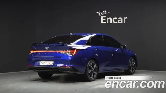 2023 Hyundai Avante Hybrid (CN7) Inspiration Sold VIN KMHLR41JGPU065984 – trunk area 2023 Hyundai Avante Hybrid (CN7) Inspiration Sold VIN KMHLR41JGPU065984 – trunk area