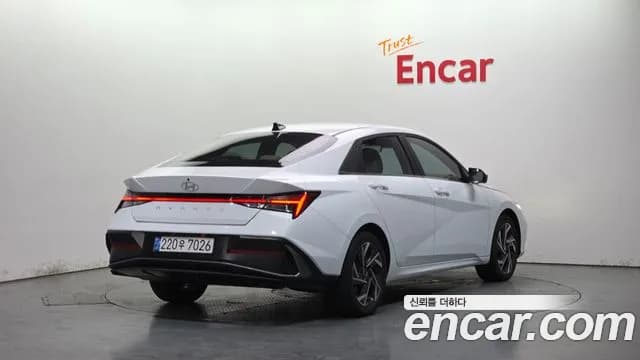 2025 Hyundai The New Avante Hybrid (CN7) Inspiration Sold VIN KMHLR41JGSU136282 – rear exterior 2025 Hyundai The New Avante Hybrid (CN7) Inspiration Sold VIN KMHLR41JGSU136282 – rear exterior