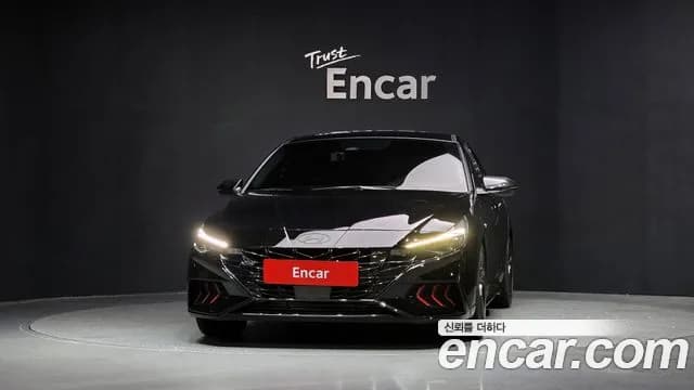 2021 Hyundai Avante (CN7) 1.6 Turbo N Line Sold VIN KMHLT41FGMU200755 – front exterior 2021 Hyundai Avante (CN7) 1.6 Turbo N Line Sold VIN KMHLT41FGMU200755 – front exterior