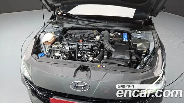 2021 Hyundai Avante (CN7) 1.6 Turbo N Line Sold VIN KMHLT41FGMU243994 – engine bay 2021 Hyundai Avante (CN7) 1.6 Turbo N Line Sold VIN KMHLT41FGMU243994 – engine bay