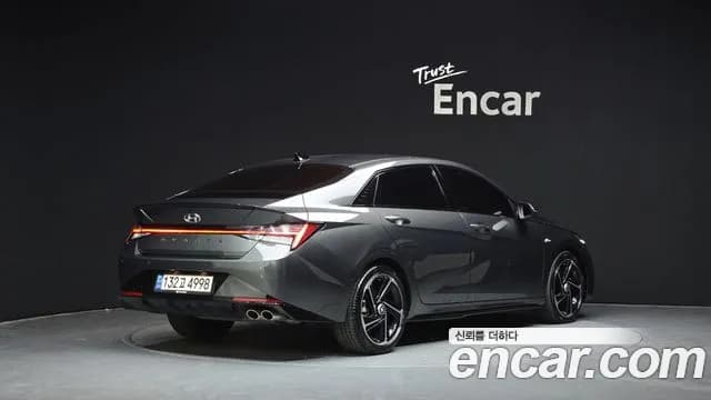 2021 Hyundai Avante (CN7) 1.6 Turbo N Line Sold VIN KMHLT41FGMU243994 – exterior detail 2021 Hyundai Avante (CN7) 1.6 Turbo N Line Sold VIN KMHLT41FGMU243994 – exterior detail