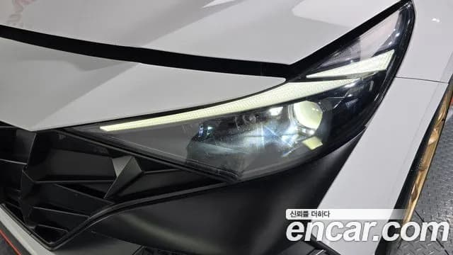 2022 Hyundai Avante (CN7) 2.0 N Sold VIN KMHLW41KANU000434 – front exterior 2022 Hyundai Avante (CN7) 2.0 N Sold VIN KMHLW41KANU000434 – front exterior