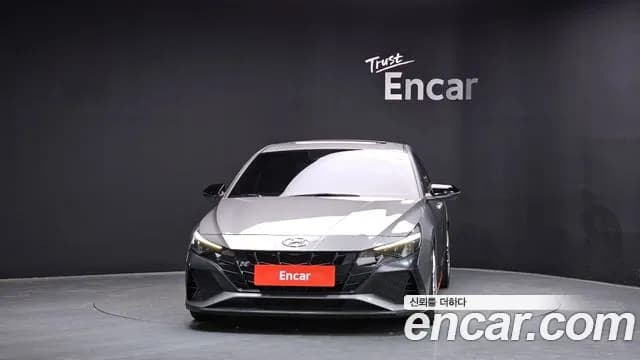 2022 Hyundai Avante (CN7) 2.0 N Sold VIN KMHLW41KANU001863 – front exterior 2022 Hyundai Avante (CN7) 2.0 N Sold VIN KMHLW41KANU001863 – front exterior