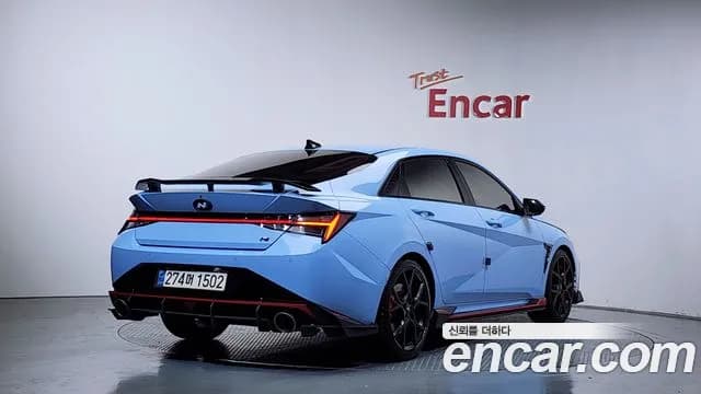 2022 Hyundai Avante (CN7) 2.0 N Sold VIN KMHLW41KANU006679 – trunk area 2022 Hyundai Avante (CN7) 2.0 N Sold VIN KMHLW41KANU006679 – trunk area