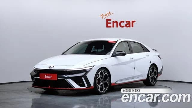 2025 Hyundai The New Avante (CN7) 2.0 N Sold VIN KMHLW41KASU030120 – rear exterior 2025 Hyundai The New Avante (CN7) 2.0 N Sold VIN KMHLW41KASU030120 – rear exterior