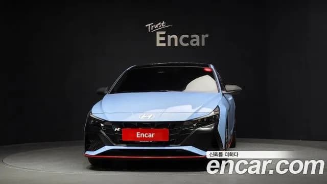 2022 Hyundai Avante (CN7) 2.0 N Sold VIN KMHLW41KGNU002824 – front exterior 2022 Hyundai Avante (CN7) 2.0 N Sold VIN KMHLW41KGNU002824 – front exterior