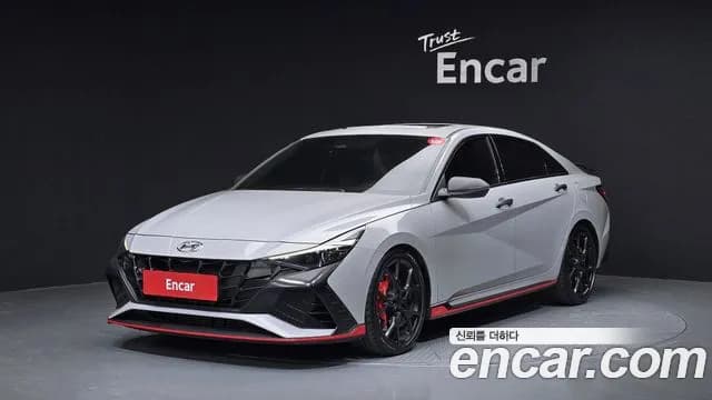 2022 Hyundai Avante (CN7) 2.0 N Sold VIN KMHLW41KGNU003313 – side profile 2022 Hyundai Avante (CN7) 2.0 N Sold VIN KMHLW41KGNU003313 – side profile
