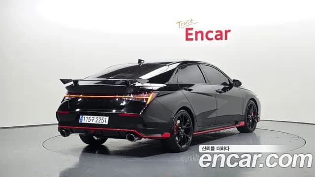 2024 Hyundai The New Avante (CN7) 2.0 N Sold VIN KMHLW41KGRU019597 – exterior detail 2024 Hyundai The New Avante (CN7) 2.0 N Sold VIN KMHLW41KGRU019597 – exterior detail