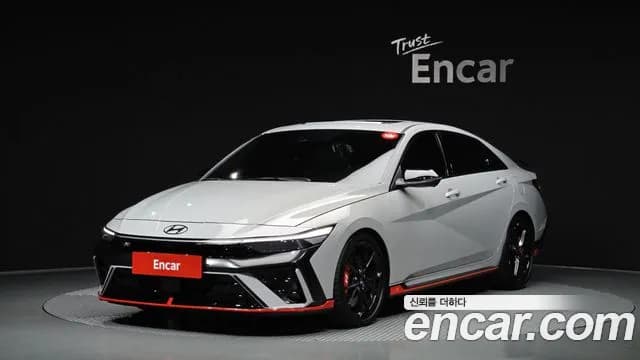 2025 Hyundai The New Avante (CN7) 2.0 N Sold VIN KMHLW41KGSU029737 – rear exterior 2025 Hyundai The New Avante (CN7) 2.0 N Sold VIN KMHLW41KGSU029737 – rear exterior