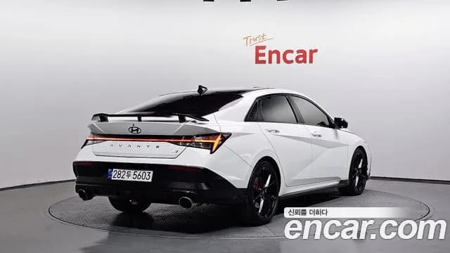 2025 Hyundai The New Avante (CN7) 2.0 N Sold VIN KMHLW41KGSU029782 – trunk area 2025 Hyundai The New Avante (CN7) 2.0 N Sold VIN KMHLW41KGSU029782 – trunk area