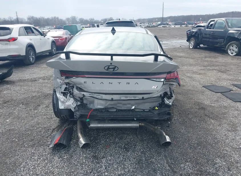 2026 HYUNDAI Elantra N Used VIN KMHLW4DK3TU036319 – side profile 2026 HYUNDAI Elantra N Used VIN KMHLW4DK3TU036319 – side profile