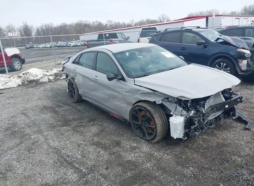 2026 HYUNDAI Elantra N Used VIN KMHLW4DK3TU036319 – odometer reading 2026 HYUNDAI Elantra N Used VIN KMHLW4DK3TU036319 – odometer reading