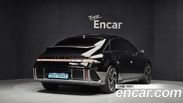 2023 Hyundai Ioniq 6 Long Range Sold VIN KMHM541AFPA002148 – rear exterior 2023 Hyundai Ioniq 6 Long Range Sold VIN KMHM541AFPA002148 – rear exterior