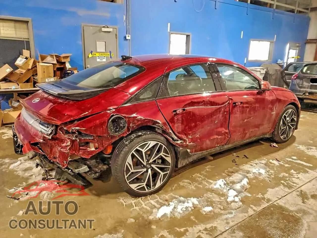 2024 HYUNDAI IONIQ 6 LI Damaged VIN KMHM54AC6RA058944 – side profile 2024 HYUNDAI IONIQ 6 LI Damaged VIN KMHM54AC6RA058944 – side profile