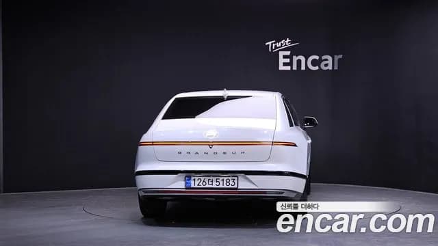 2023 Hyundai Grandeur (GN7) 3.5 LPG 2WD (Taxi) Sold VIN KMHN341FBPA040953 – rear exterior 2023 Hyundai Grandeur (GN7) 3.5 LPG 2WD (Taxi) Sold VIN KMHN341FBPA040953 – rear exterior