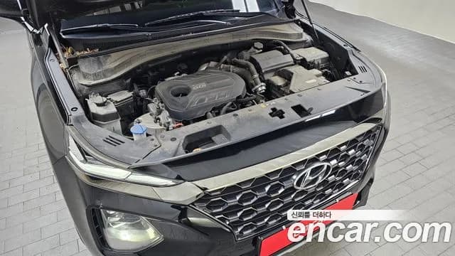 2020 Hyundai Santa Fe TM Gasoline 2.0T 2WD Sold VIN KMHS381ABLU199489 – engine bay 2020 Hyundai Santa Fe TM Gasoline 2.0T 2WD Sold VIN KMHS381ABLU199489 – engine bay