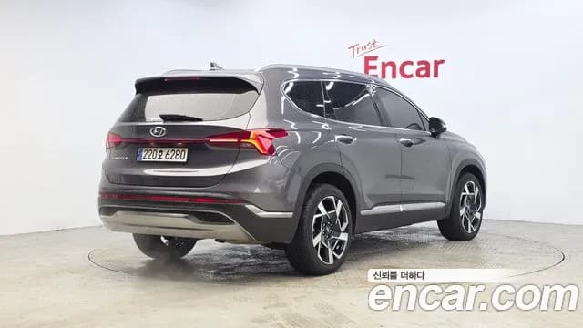 2023 Hyundai The New Santa Fe Gasoline 2.5T 2WD Sold VIN KMHS381LGPU485993 – rear exterior 2023 Hyundai The New Santa Fe Gasoline 2.5T 2WD Sold VIN KMHS381LGPU485993 – rear exterior