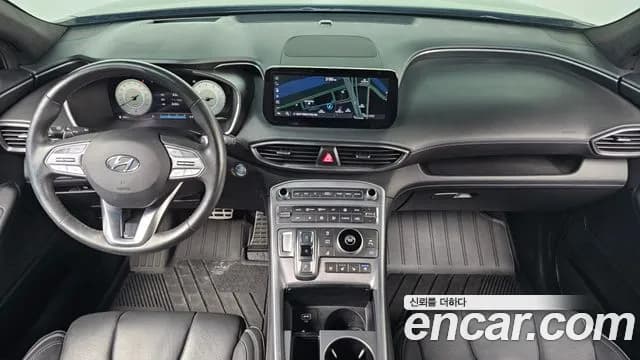 2021 Hyundai The New Santa Fe Gasoline 2.5T 2WD Sold VIN KMHS581LGMU375598 – rear exterior 2021 Hyundai The New Santa Fe Gasoline 2.5T 2WD Sold VIN KMHS581LGMU375598 – rear exterior