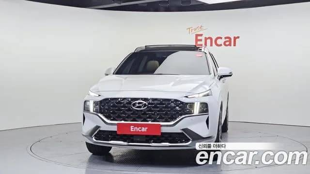 2021 Hyundai The New Santa Fe Gasoline 2.5T 2WD Sold VIN KMHS581LGMU417099 – front exterior 2021 Hyundai The New Santa Fe Gasoline 2.5T 2WD Sold VIN KMHS581LGMU417099 – front exterior