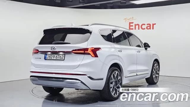 2021 Hyundai The New Santa Fe Gasoline 2.5T 2WD Sold VIN KMHS581LGMU417099 – rear exterior 2021 Hyundai The New Santa Fe Gasoline 2.5T 2WD Sold VIN KMHS581LGMU417099 – rear exterior