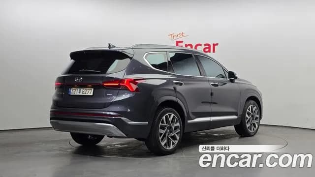2021 Hyundai The New Santa Fe Gasoline 2.5T 4WD Sold VIN KMHS581LHMU366042 – rear exterior 2021 Hyundai The New Santa Fe Gasoline 2.5T 4WD Sold VIN KMHS581LHMU366042 – rear exterior