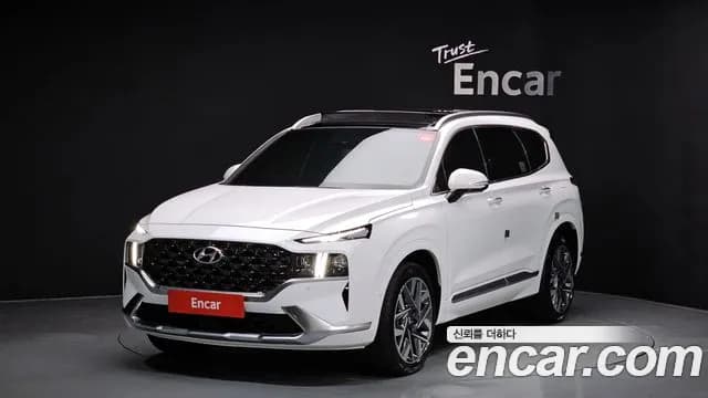 2021 Hyundai The New Santa Fe Gasoline 2.5T 4WD Sold VIN KMHS581LHMU385042 – rear exterior 2021 Hyundai The New Santa Fe Gasoline 2.5T 4WD Sold VIN KMHS581LHMU385042 – rear exterior