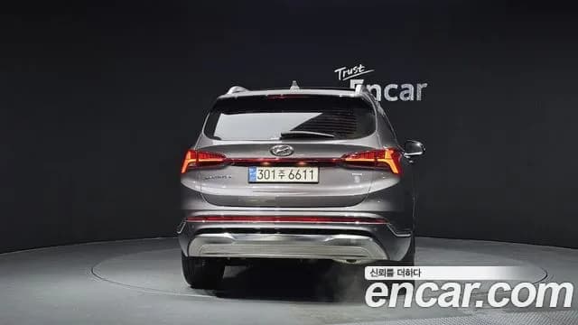 2021 Hyundai The New Santa Fe Gasoline 2.5T 4WD Sold VIN KMHS581LHMU417245 – front exterior 2021 Hyundai The New Santa Fe Gasoline 2.5T 4WD Sold VIN KMHS581LHMU417245 – front exterior