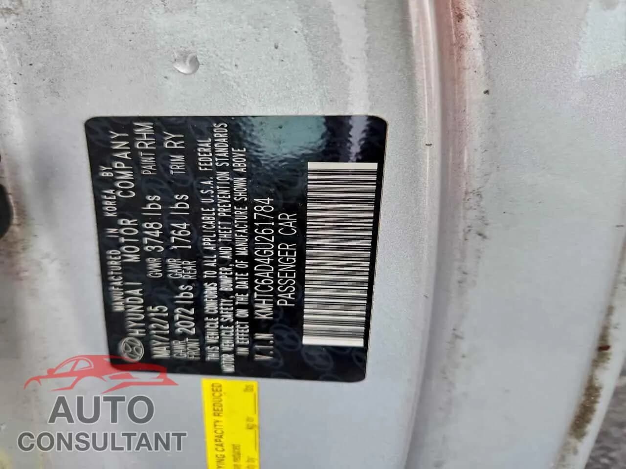 2016 HYUNDAI VELOSTER Damaged VIN KMHTC6AD4GU261784 – photo 12 2016 HYUNDAI VELOSTER Damaged VIN KMHTC6AD4GU261784 – photo 12