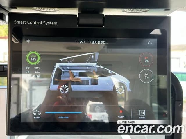 2024 Hyundai Staria 2WD Camping Car Sold VIN KMJYS371BRU172961 – trunk area 2024 Hyundai Staria 2WD Camping Car Sold VIN KMJYS371BRU172961 – trunk area